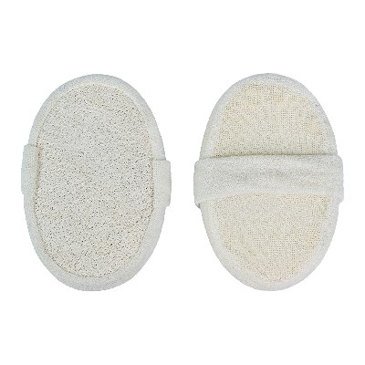 Oval shaped loofah sponge, skin friendly body bath and cleaning tool, exfoliating and mud rubbing wholesale manufacturer