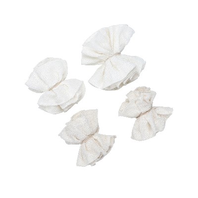 White bamboo fiber bath ball, bathroom scrub bath, flower bath ball, scrub bath, soft PE exfoliating foam ball