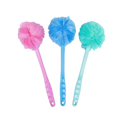 Rubbing bath long handle bath brush bath brush bath ball bath towel bath brush massage brush back bath flower brush