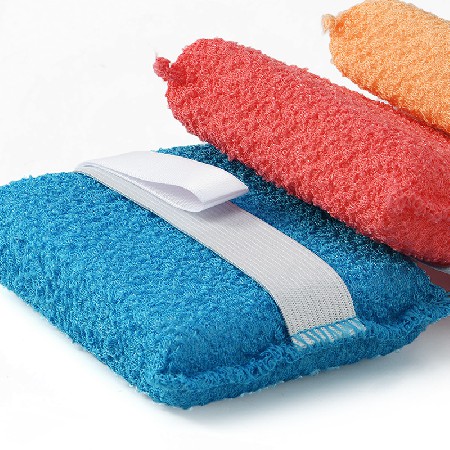 Small Square Bath Sponge Adult Rubbing Ash Rubbing Bath Rubbing Back Rubbing Mud Exfoliating Skin friendly Rubbing Bath Cloth Artifact Wholesale
