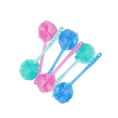 Rubbing bath long handle bath brush bath brush bath ball bath towel bath brush massage brush back bath flower brush