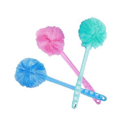 Rubbing bath long handle bath brush bath brush bath ball bath towel bath brush massage brush back bath flower brush
