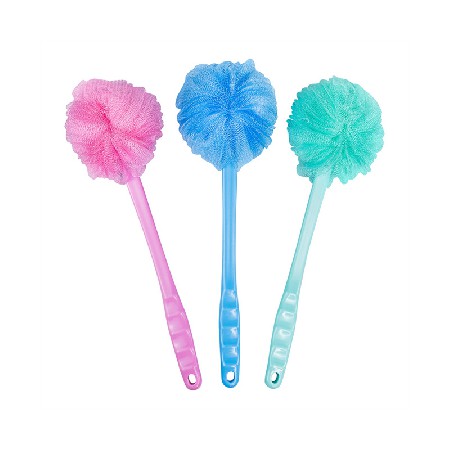 Rubbing bath long handle bath brush bath brush bath ball bath towel bath brush massage brush back bath flower brush