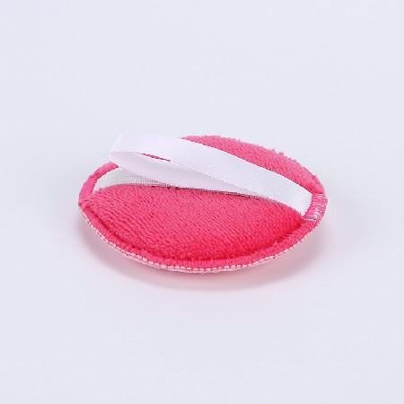 Round dual texture exfoliating face scrub, soft and delicate cleansing scrub, cleaning sponge scrub, facial sponge scrub, wholesale